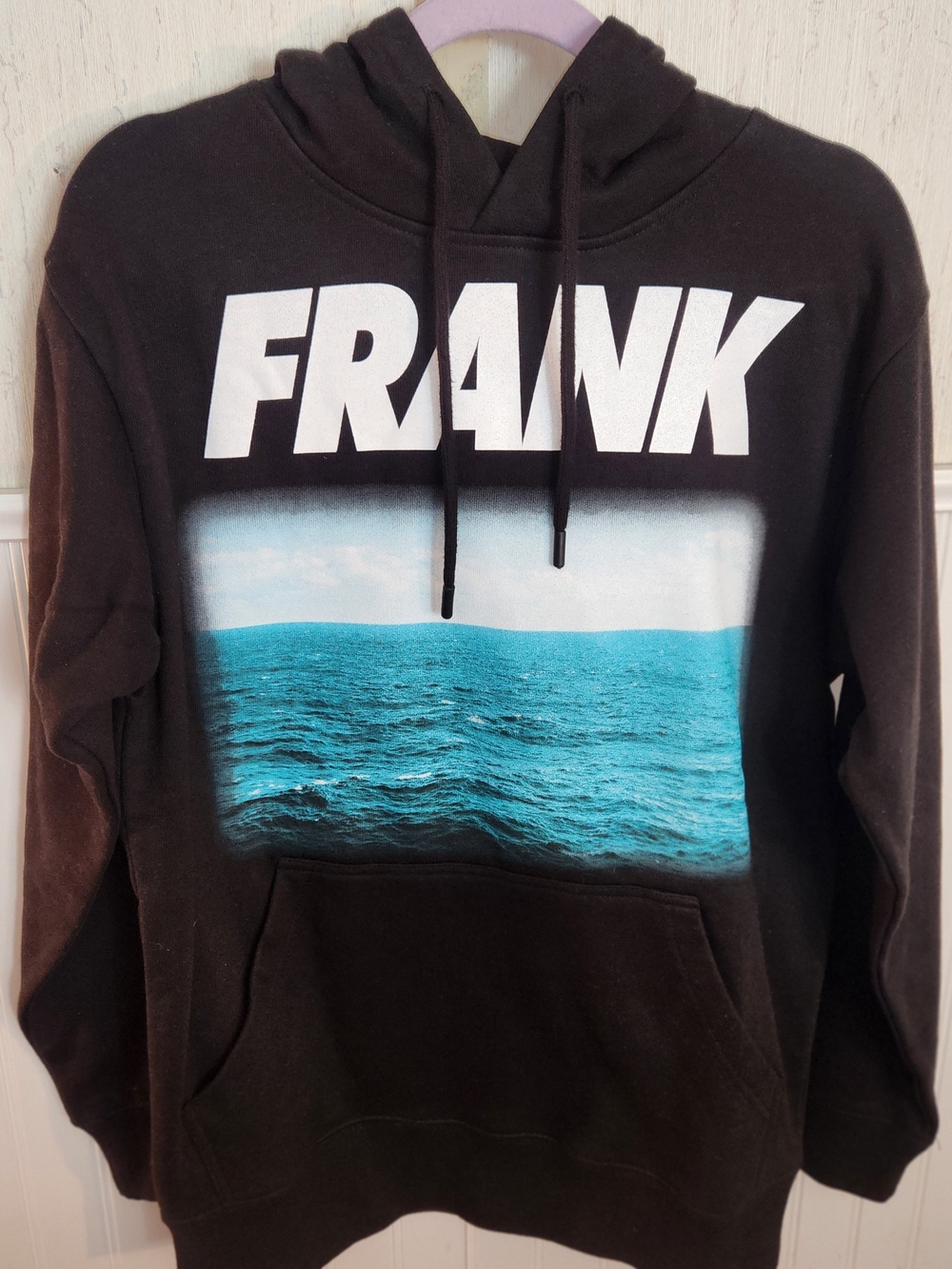 FRANK "Market" Hoodie Turquoise Ocean Graphic